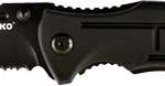 RUKO FOLDER SPRING ASSIST - 3.25" ALUMINUM BLACK HANDLE