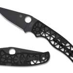 SPYDERCO EDGERATI GEOMETRIC 3.57 BLK