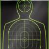 TRUGLO TRU-SEE REACTIVE TARGET - HANDGUNNER 12" X 18" 12-PACK