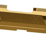 TRUE PRECISION SF HELLCAT PRO - SLIDE WRMS CUT & PLATE GOLDTIN
