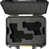 PELICAN PRECUT VAULT FOR 2 - GUNS AND MAGS UNIVERSAL BLACK