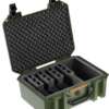 PELICAN VAULT V300 LARGE- - 5 PISTOL CSE PRE CUT FOAM ODG