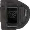 BULLDOG INSIDE PANTS HOLSTER - SMALL FRAME AUTOS BLACK