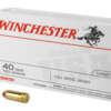WIN USA 40SW 180GR FMJ 50/500