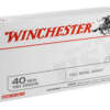 WIN USA 40SW 180GR FMJ 50/500