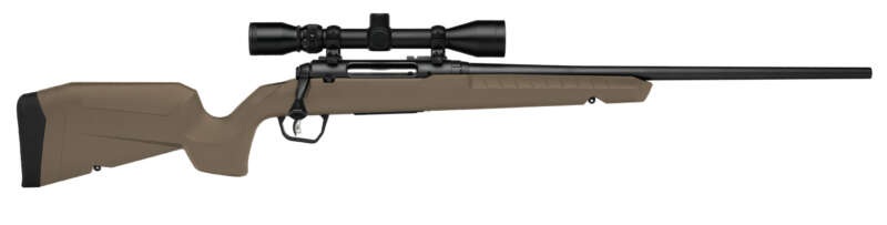 SAVAGE ARMS AXIS 2 7MM08 BL/FDE 22" PKG  #