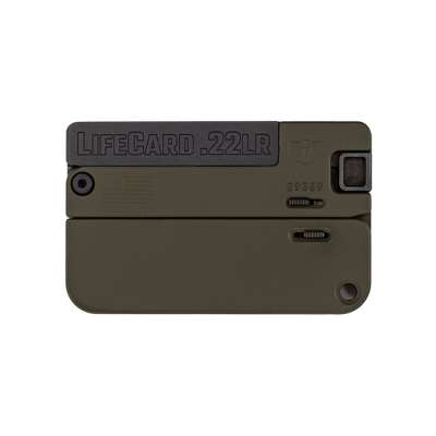 TRAILBLAZER FIREARMS LIFECARD POLY 22LR BLACK/ODG #