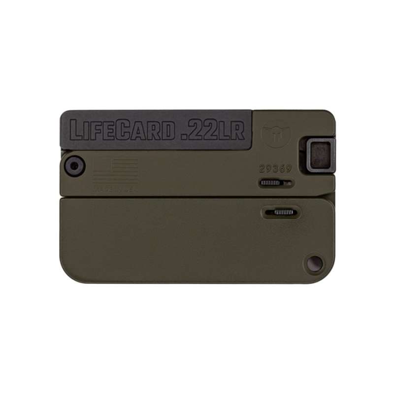TRAILBLAZER FIREARMS LIFECARD POLY 22LR BLACK/ODG #