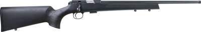 CZ 457 AMERICAN 17 HMR 20.5" - THREADED BLACK STOCK