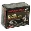 WIN DEFENDER 40SW 165GR JHP 20/200