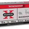 WIN SUPERX 12GA 3" 00BK 15P 5/250