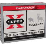 WIN SUPERX 20GA 2.75 #3BK 20PL 5/250